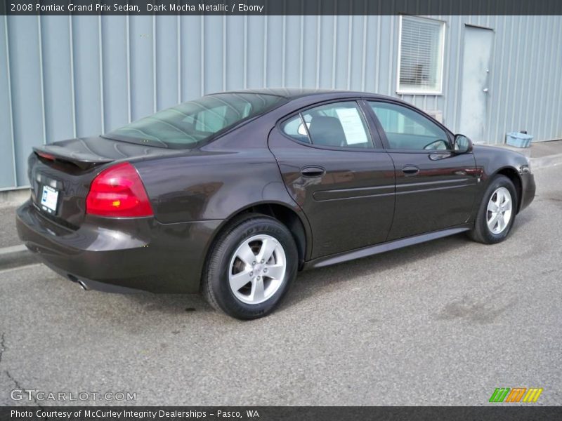 Dark Mocha Metallic / Ebony 2008 Pontiac Grand Prix Sedan