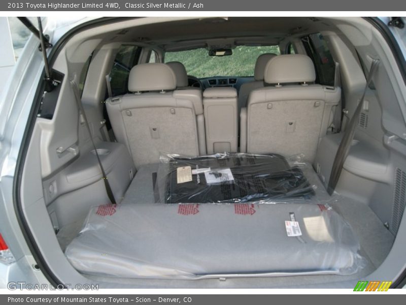 Classic Silver Metallic / Ash 2013 Toyota Highlander Limited 4WD