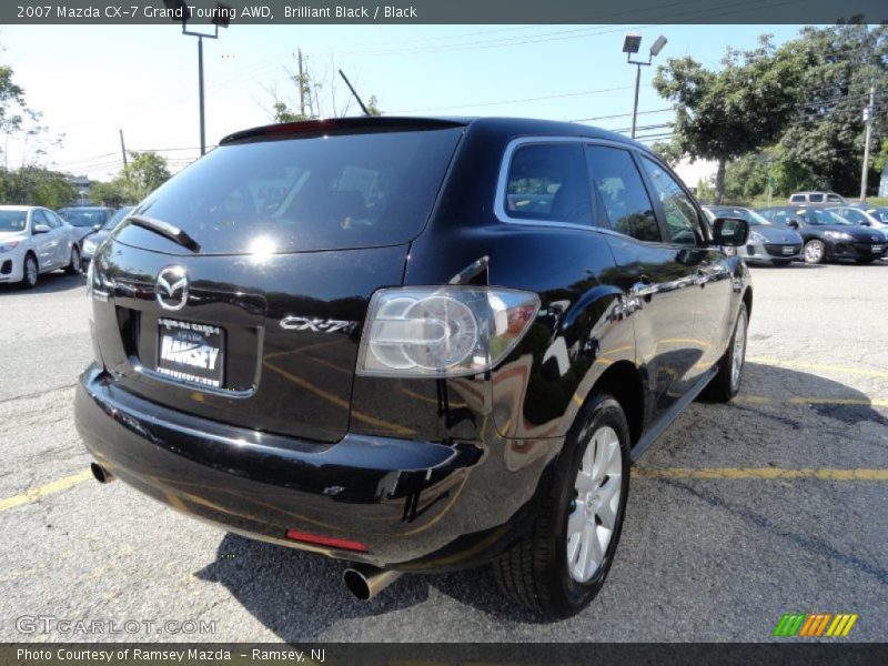Brilliant Black / Black 2007 Mazda CX-7 Grand Touring AWD