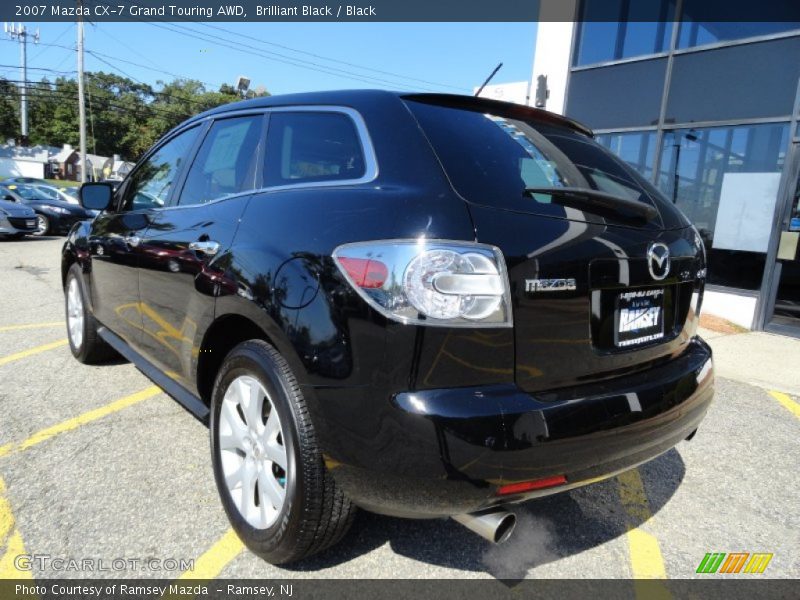 Brilliant Black / Black 2007 Mazda CX-7 Grand Touring AWD