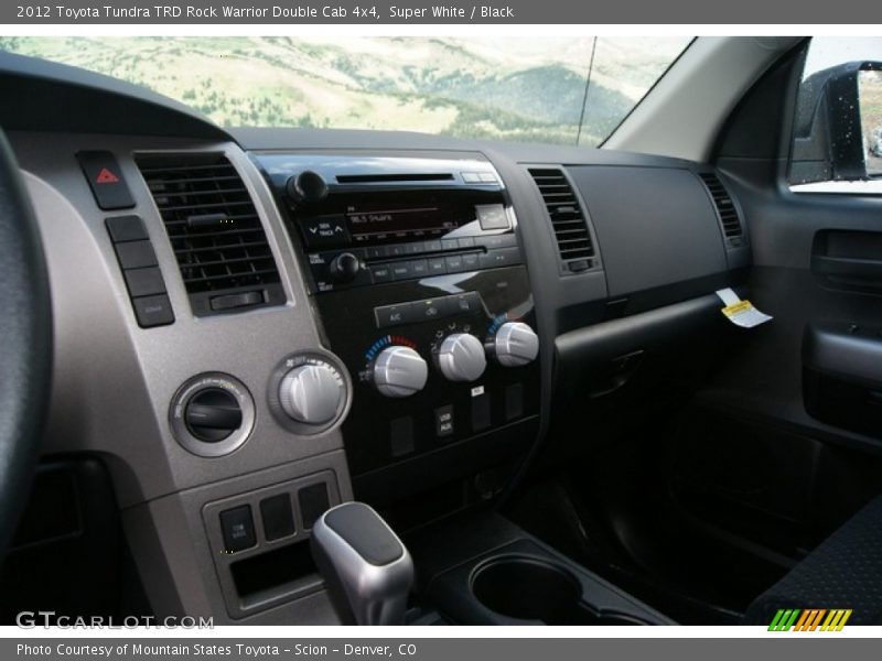 Super White / Black 2012 Toyota Tundra TRD Rock Warrior Double Cab 4x4