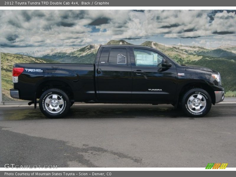 Black / Graphite 2012 Toyota Tundra TRD Double Cab 4x4