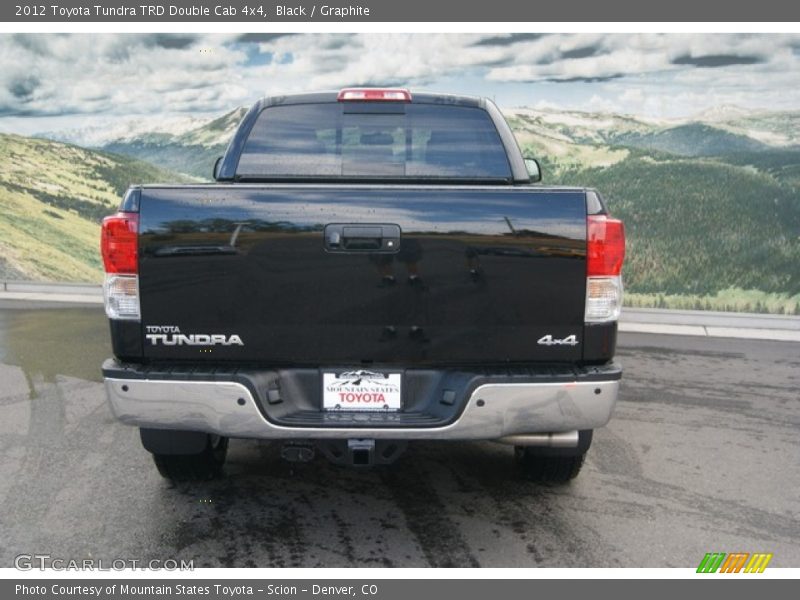 Black / Graphite 2012 Toyota Tundra TRD Double Cab 4x4
