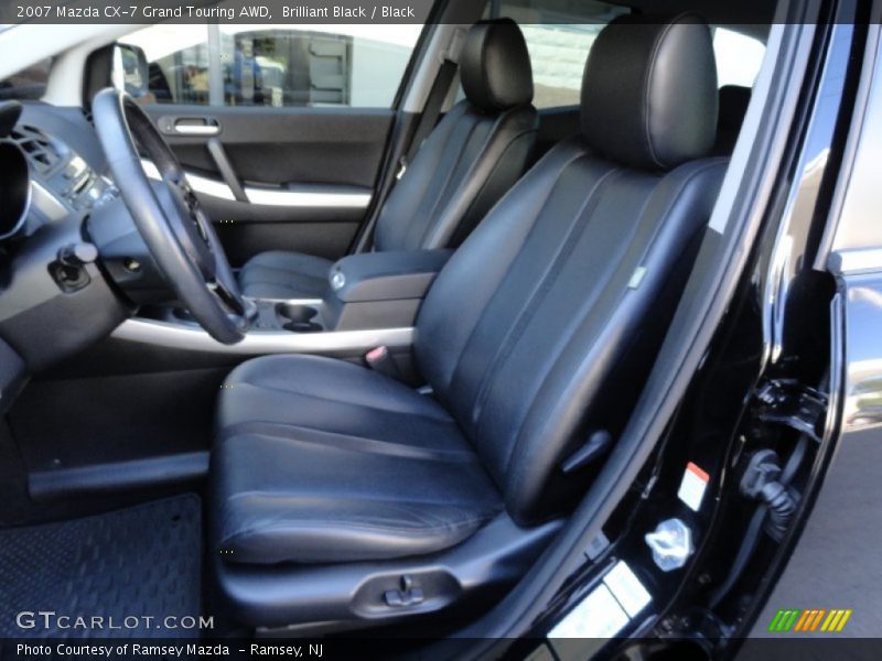 Brilliant Black / Black 2007 Mazda CX-7 Grand Touring AWD