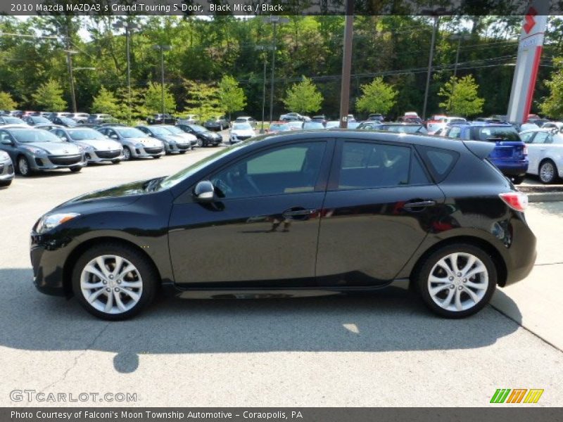 Black Mica / Black 2010 Mazda MAZDA3 s Grand Touring 5 Door