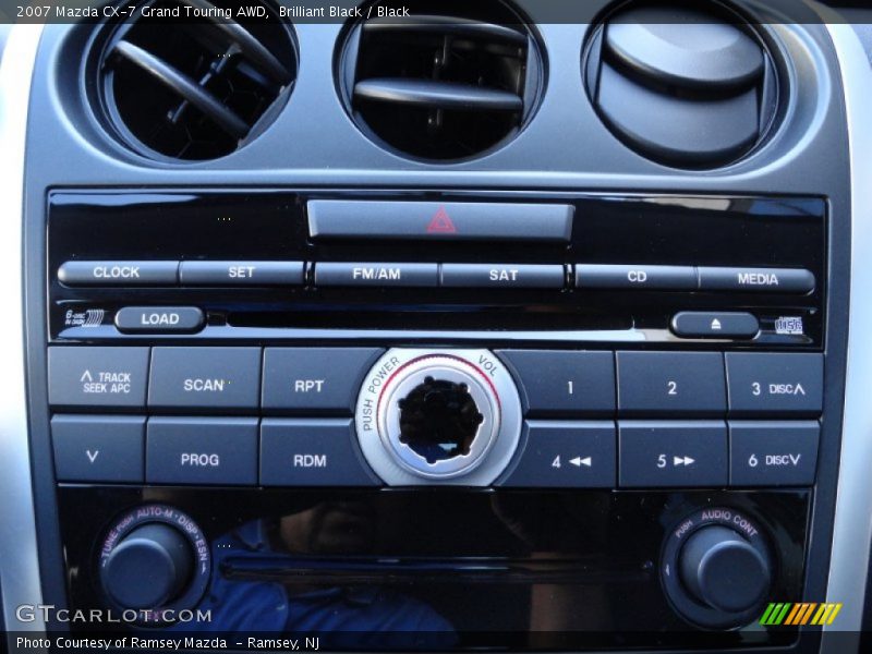 Brilliant Black / Black 2007 Mazda CX-7 Grand Touring AWD