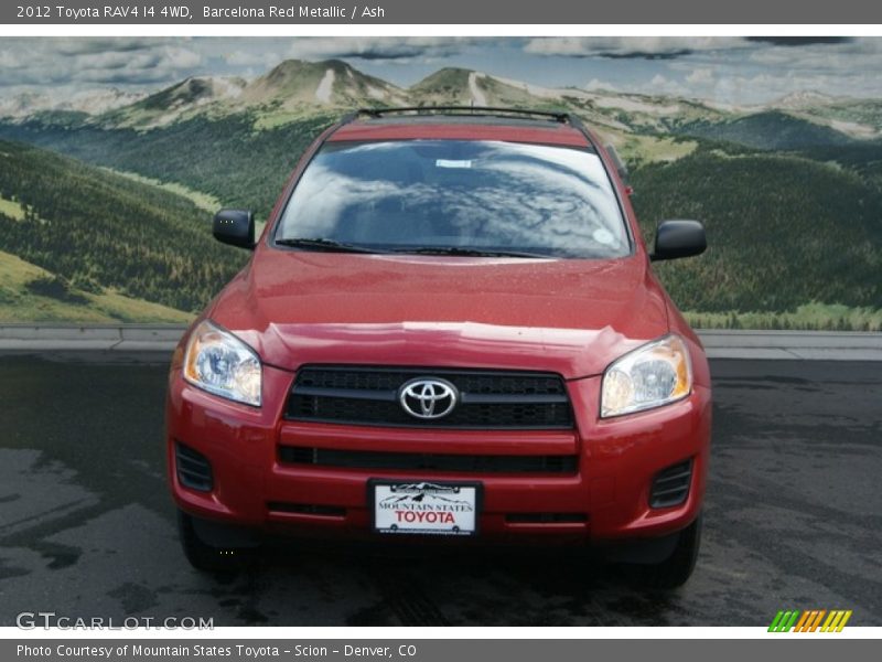 Barcelona Red Metallic / Ash 2012 Toyota RAV4 I4 4WD