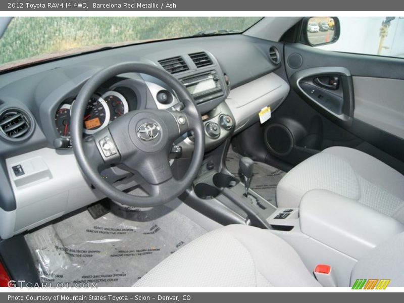 Barcelona Red Metallic / Ash 2012 Toyota RAV4 I4 4WD