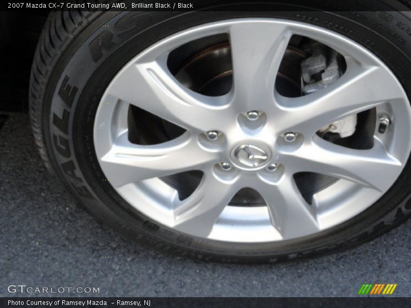 Brilliant Black / Black 2007 Mazda CX-7 Grand Touring AWD