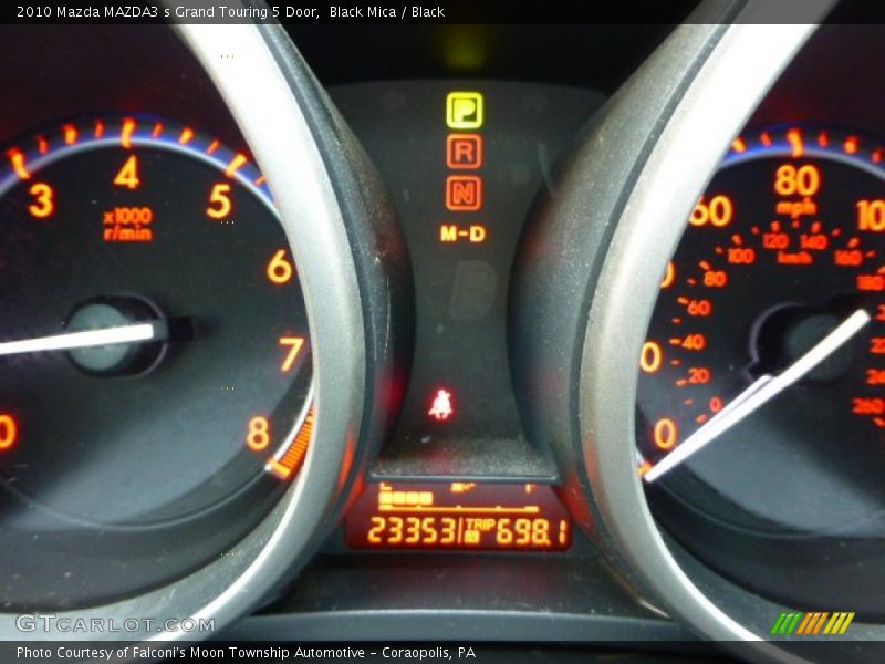 Black Mica / Black 2010 Mazda MAZDA3 s Grand Touring 5 Door