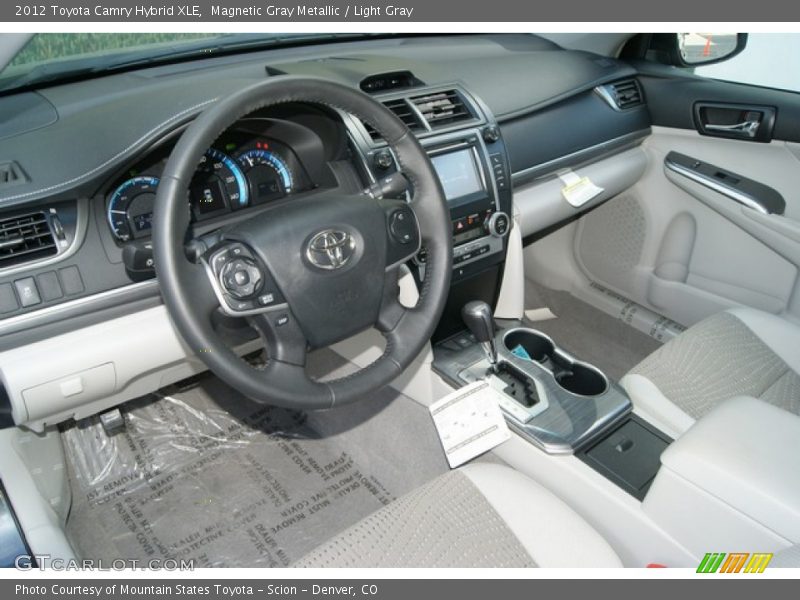 Light Gray Interior - 2012 Camry Hybrid XLE 