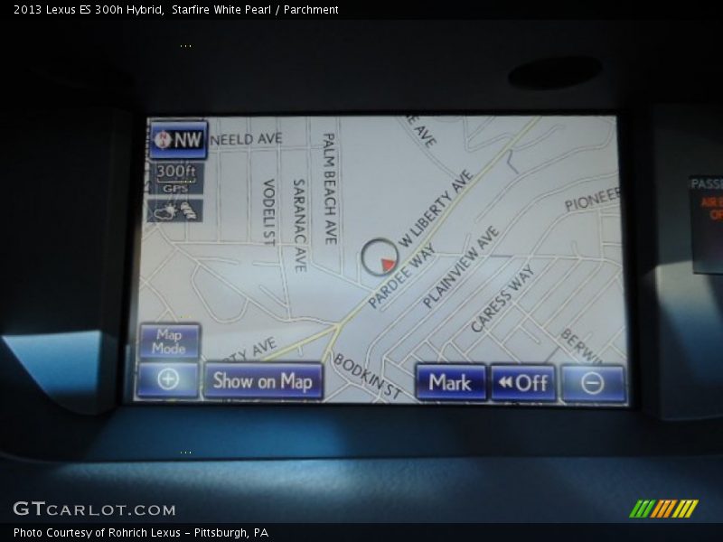 Starfire White Pearl / Parchment 2013 Lexus ES 300h Hybrid