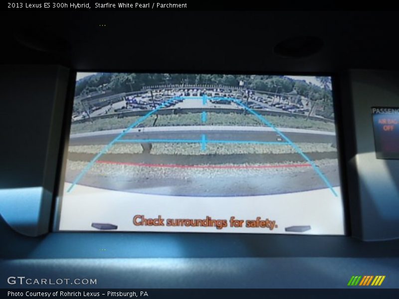 Starfire White Pearl / Parchment 2013 Lexus ES 300h Hybrid