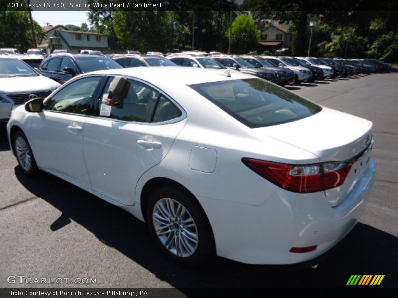 Starfire White Pearl / Parchment 2013 Lexus ES 350