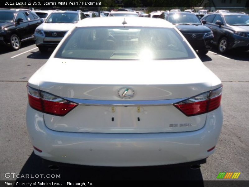Starfire White Pearl / Parchment 2013 Lexus ES 350