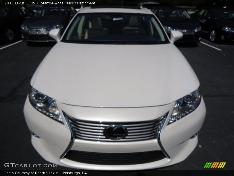 Starfire White Pearl / Parchment 2013 Lexus ES 350