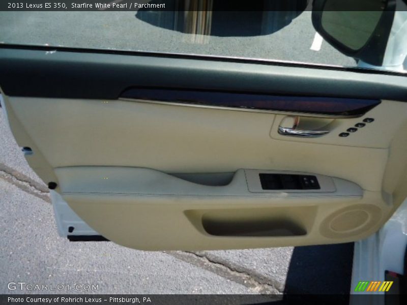 Starfire White Pearl / Parchment 2013 Lexus ES 350