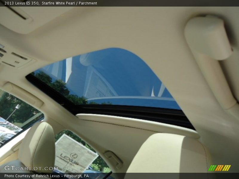 Starfire White Pearl / Parchment 2013 Lexus ES 350