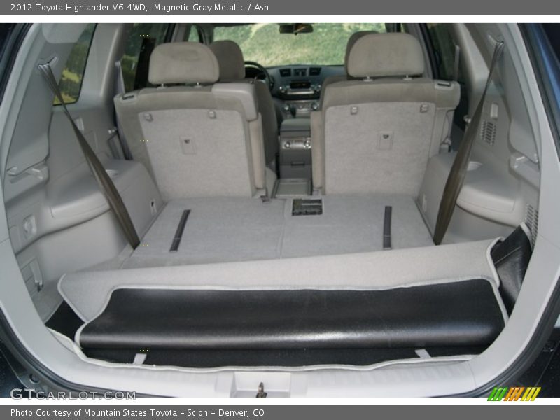 Magnetic Gray Metallic / Ash 2012 Toyota Highlander V6 4WD
