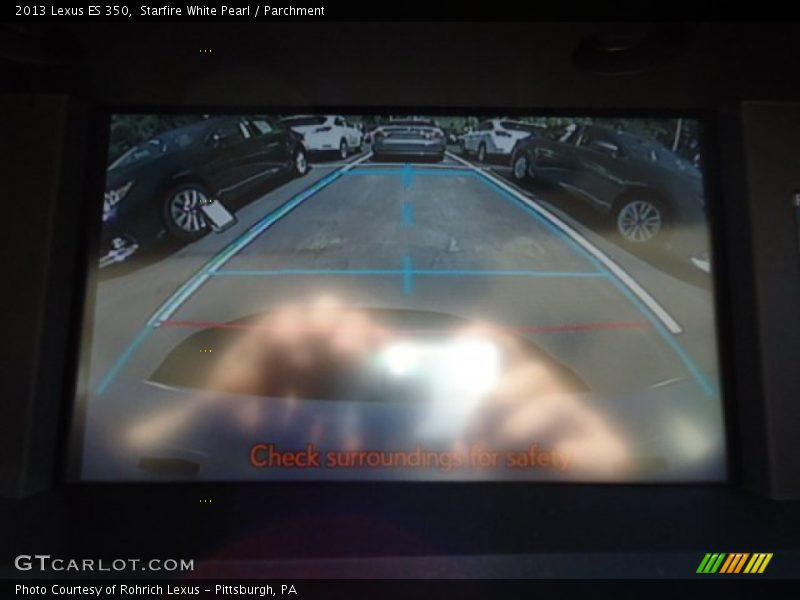 Starfire White Pearl / Parchment 2013 Lexus ES 350