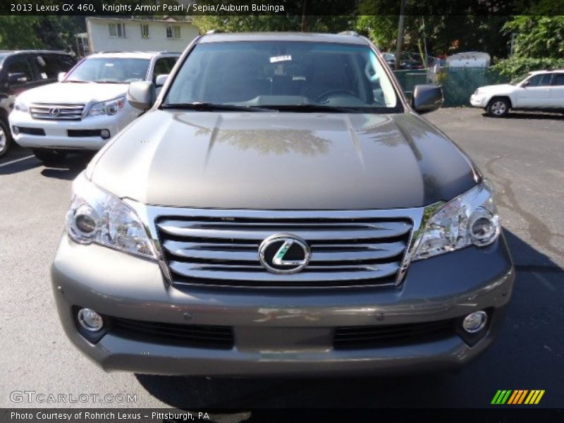 Knights Armor Pearl / Sepia/Auburn Bubinga 2013 Lexus GX 460
