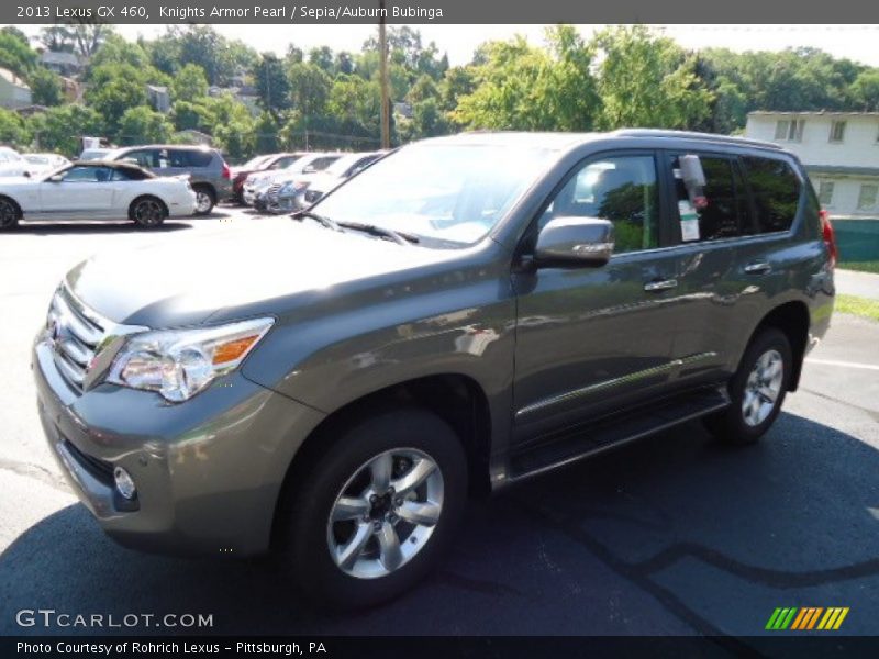 Knights Armor Pearl / Sepia/Auburn Bubinga 2013 Lexus GX 460