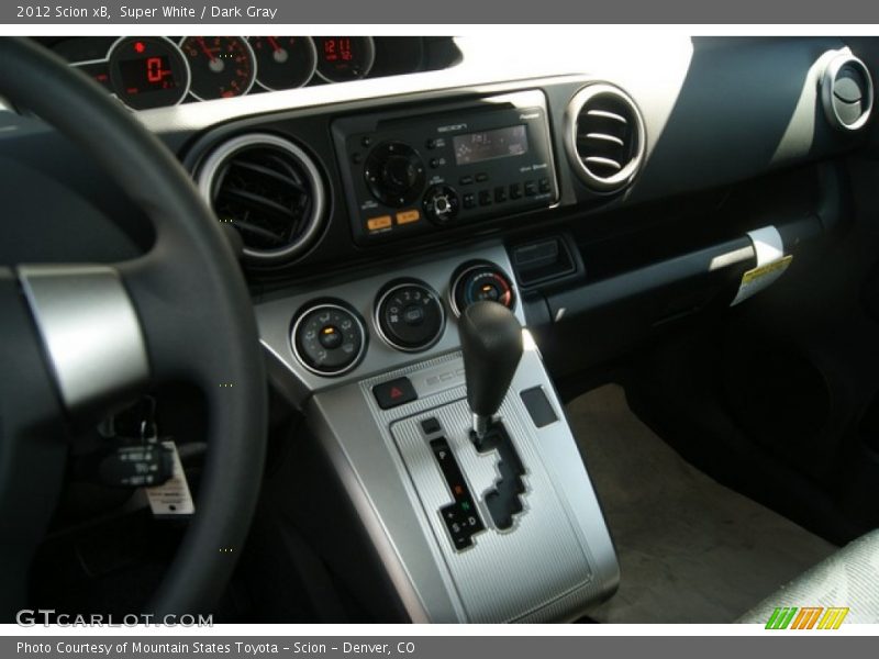 Super White / Dark Gray 2012 Scion xB