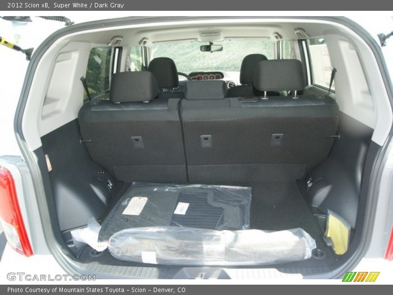 Super White / Dark Gray 2012 Scion xB