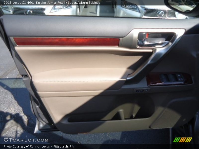 Knights Armor Pearl / Sepia/Auburn Bubinga 2013 Lexus GX 460