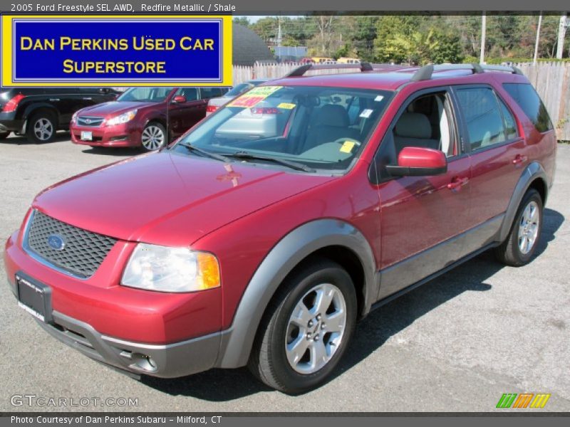 Redfire Metallic / Shale 2005 Ford Freestyle SEL AWD