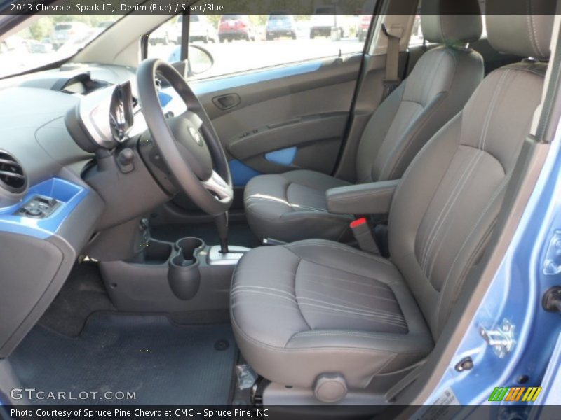 Front Seat of 2013 Spark LT