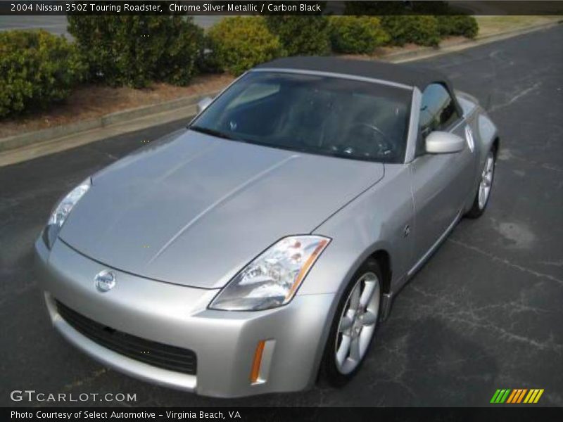 Chrome Silver Metallic / Carbon Black 2004 Nissan 350Z Touring Roadster