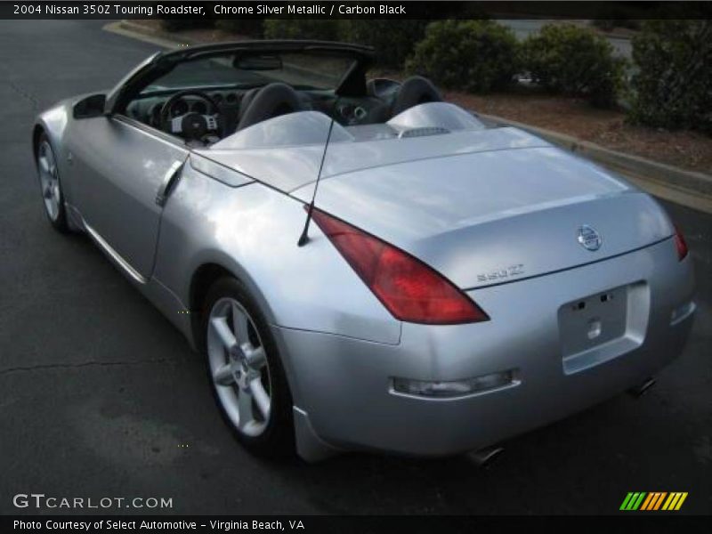 Chrome Silver Metallic / Carbon Black 2004 Nissan 350Z Touring Roadster