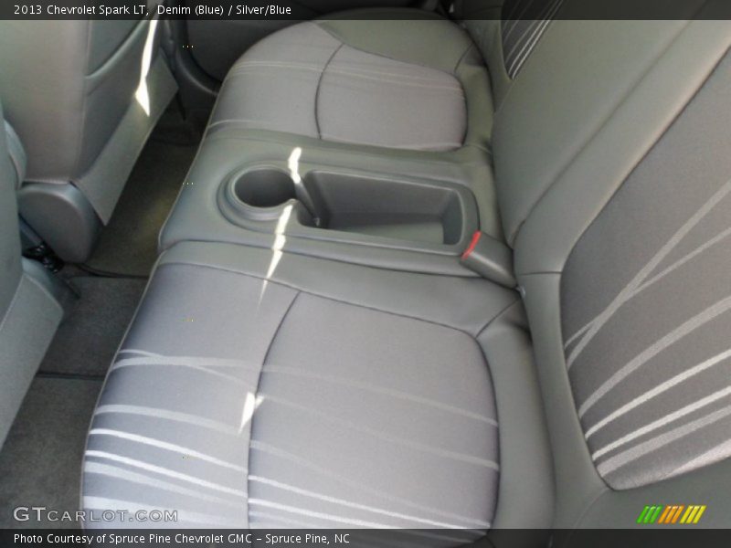 Denim (Blue) / Silver/Blue 2013 Chevrolet Spark LT