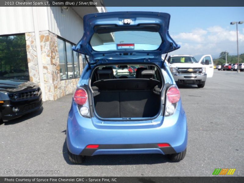 Denim (Blue) / Silver/Blue 2013 Chevrolet Spark LT