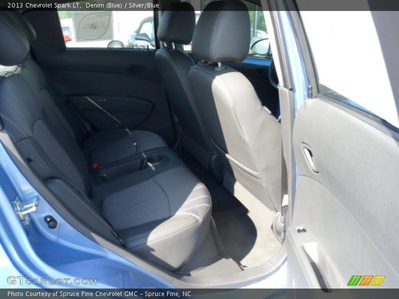 Denim (Blue) / Silver/Blue 2013 Chevrolet Spark LT