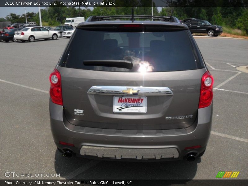 Mocha Steel Metallic / Jet Black 2010 Chevrolet Equinox LTZ