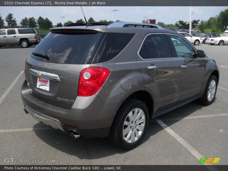 Mocha Steel Metallic / Jet Black 2010 Chevrolet Equinox LTZ