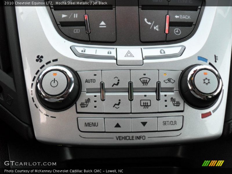 Mocha Steel Metallic / Jet Black 2010 Chevrolet Equinox LTZ