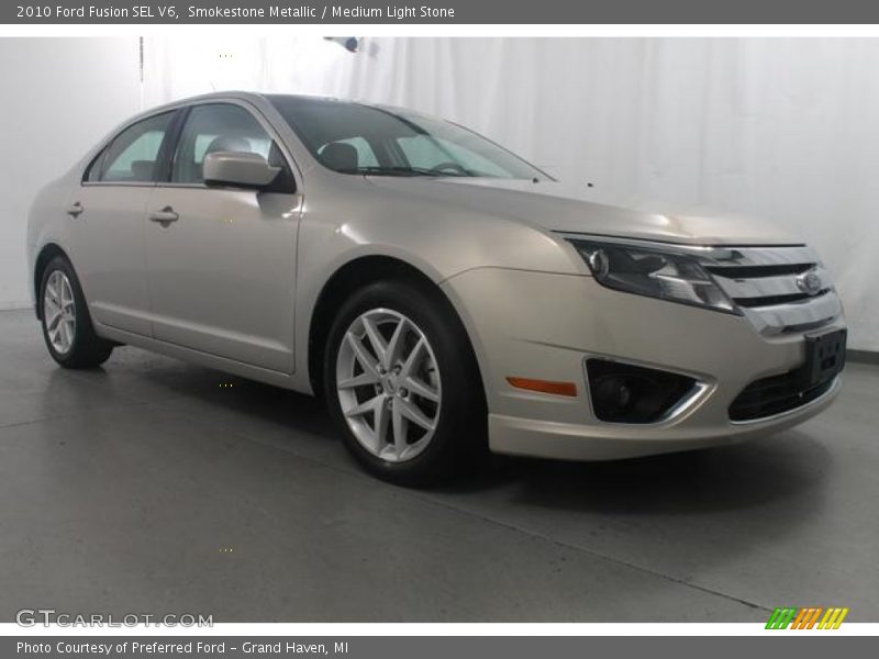 Smokestone Metallic / Medium Light Stone 2010 Ford Fusion SEL V6