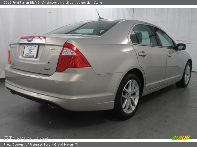 Smokestone Metallic / Medium Light Stone 2010 Ford Fusion SEL V6