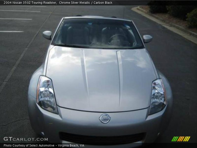 Chrome Silver Metallic / Carbon Black 2004 Nissan 350Z Touring Roadster