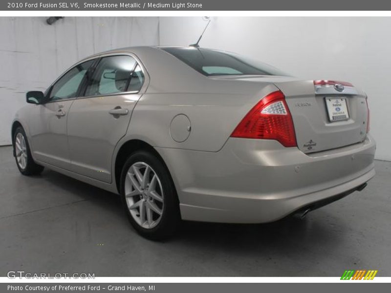 Smokestone Metallic / Medium Light Stone 2010 Ford Fusion SEL V6