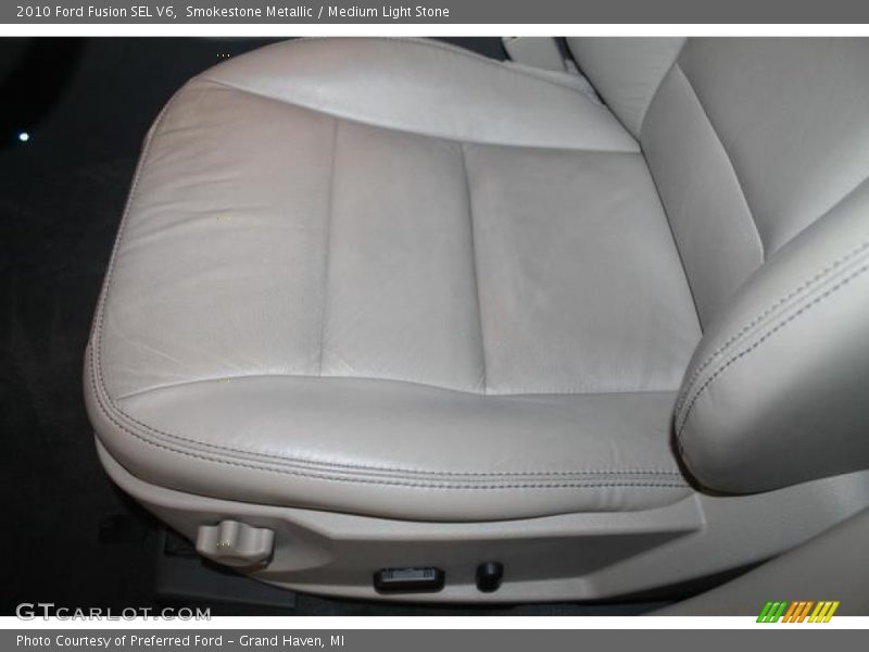 Smokestone Metallic / Medium Light Stone 2010 Ford Fusion SEL V6