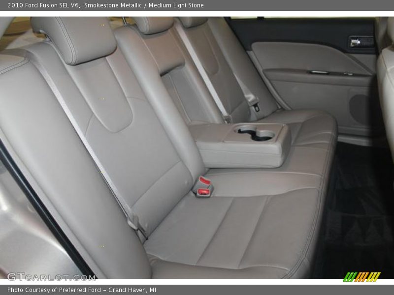 Smokestone Metallic / Medium Light Stone 2010 Ford Fusion SEL V6