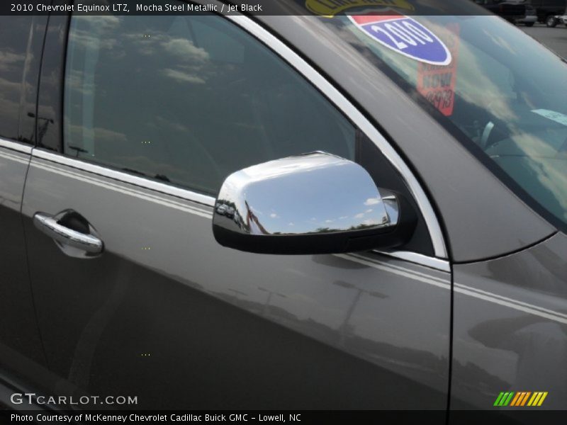 Mocha Steel Metallic / Jet Black 2010 Chevrolet Equinox LTZ