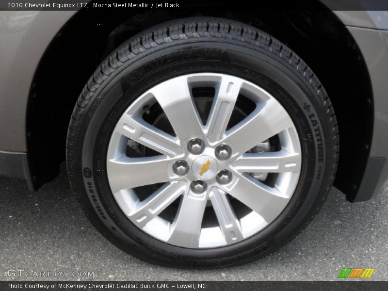 Mocha Steel Metallic / Jet Black 2010 Chevrolet Equinox LTZ