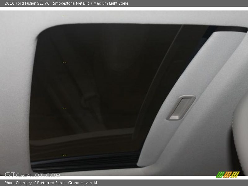 Smokestone Metallic / Medium Light Stone 2010 Ford Fusion SEL V6