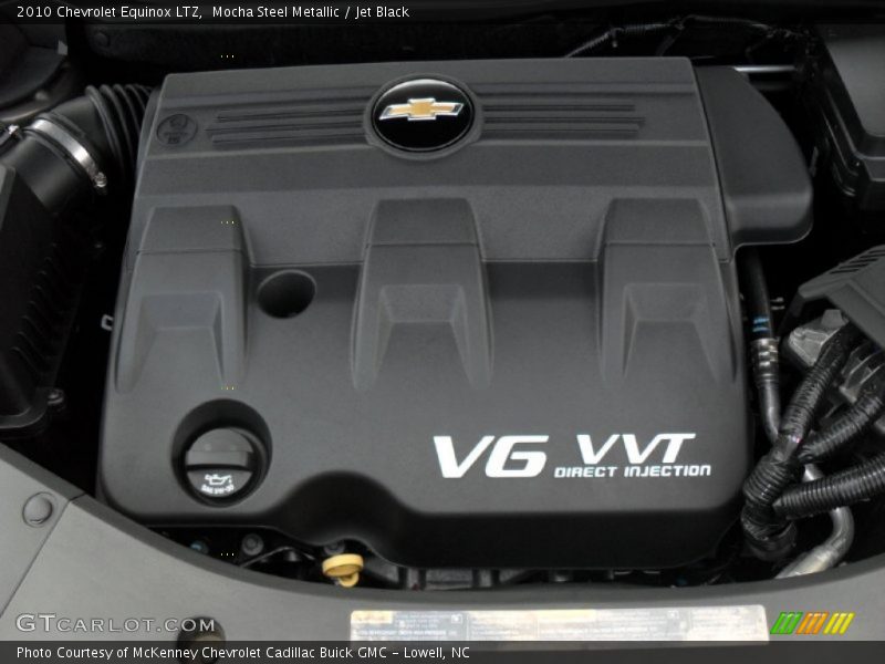 Mocha Steel Metallic / Jet Black 2010 Chevrolet Equinox LTZ