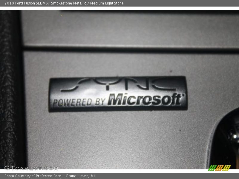 Smokestone Metallic / Medium Light Stone 2010 Ford Fusion SEL V6